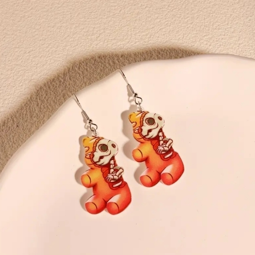 Skellington Gummybear Earrings